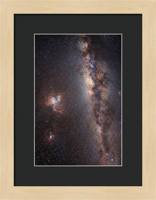 Magellanic Clouds Overhead