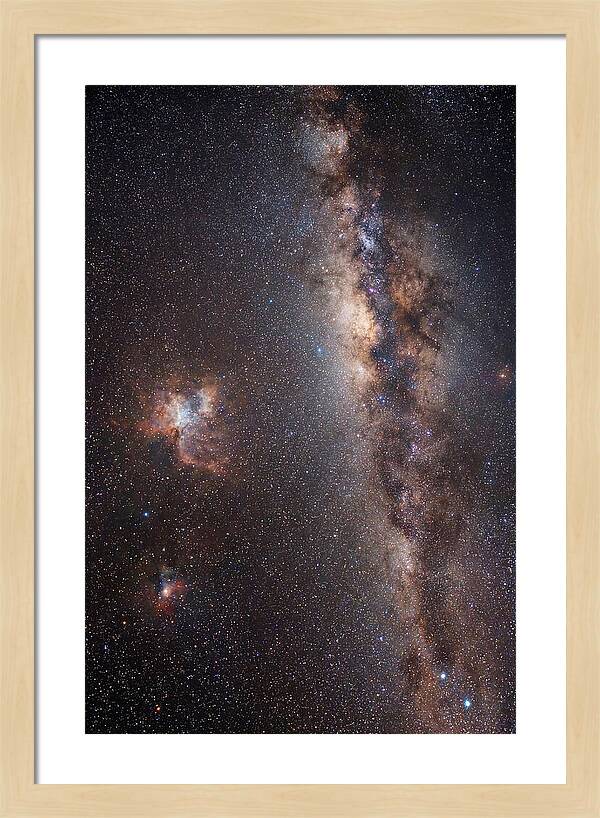 Magellanic Clouds Overhead