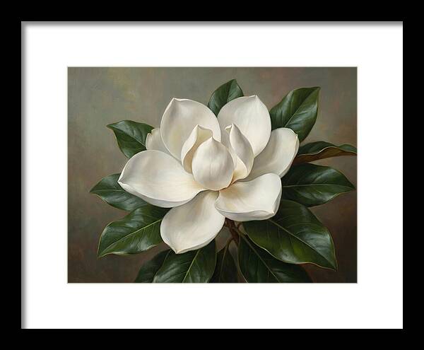 Magnificent White Magnolia