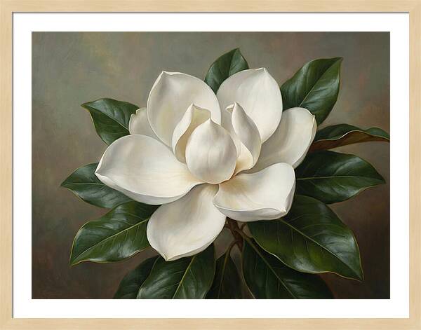 Magnificent White Magnolia