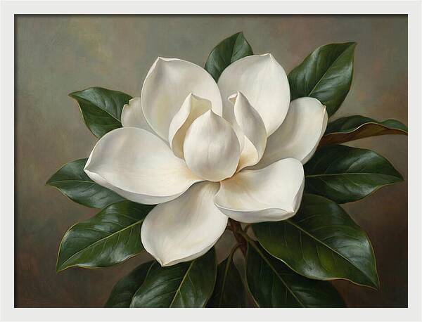 Magnificent White Magnolia