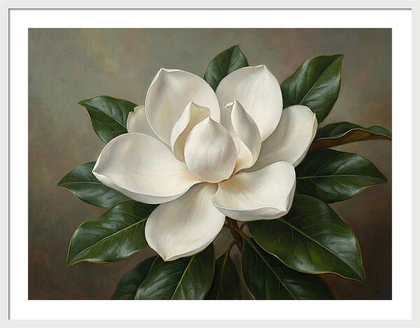 Magnificent White Magnolia