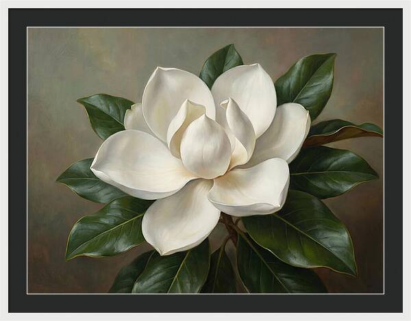Magnificent White Magnolia