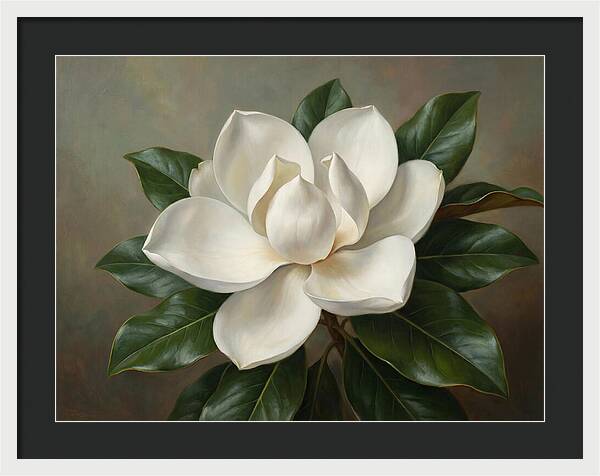 Magnificent White Magnolia