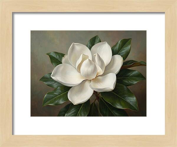 Magnificent White Magnolia