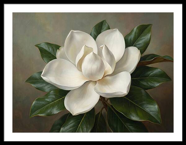 Magnificent White Magnolia