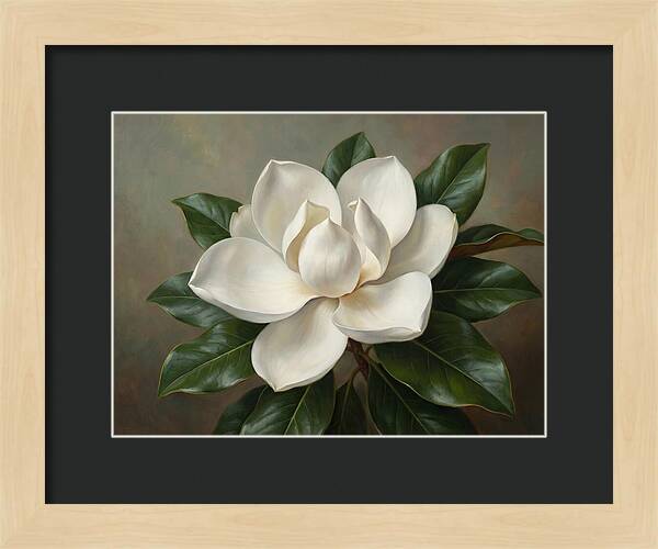 Magnificent White Magnolia