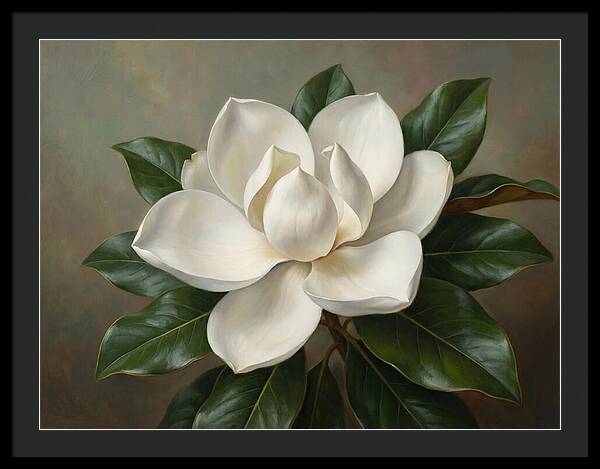 Magnificent White Magnolia