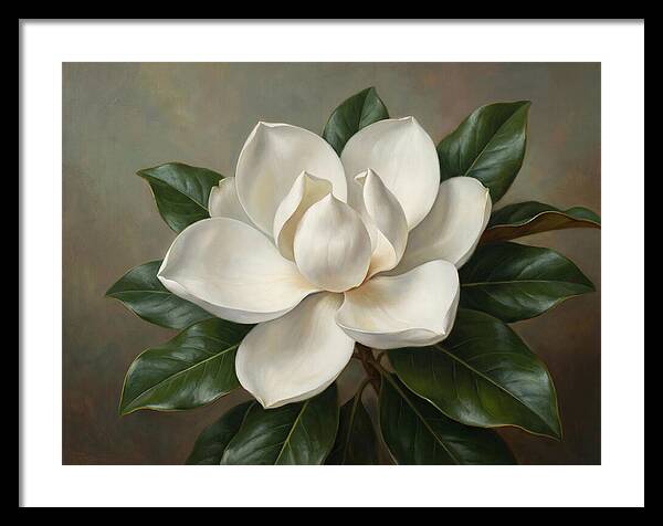 Magnificent White Magnolia