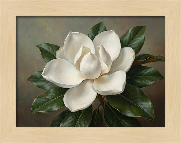 Magnificent White Magnolia