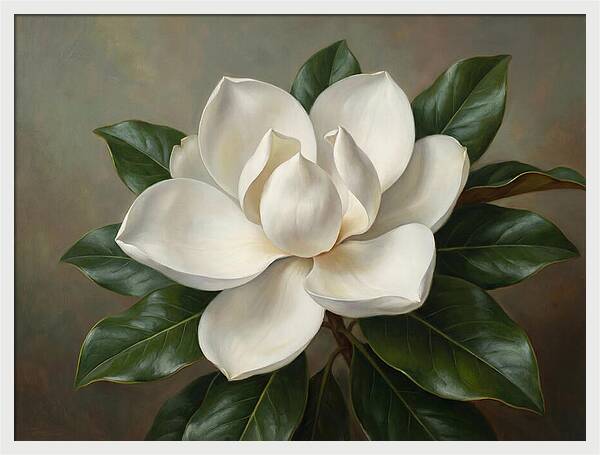 Magnificent White Magnolia