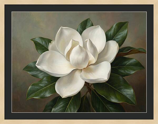 Magnificent White Magnolia