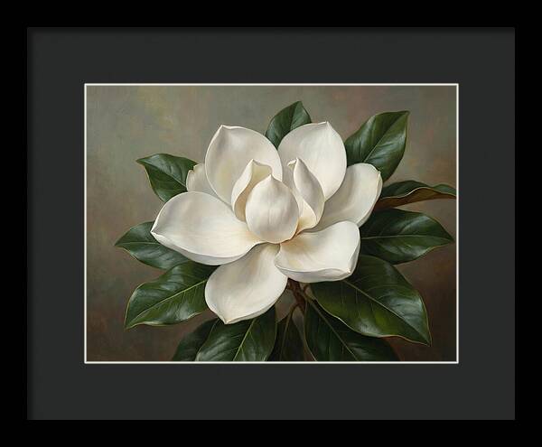Magnificent White Magnolia