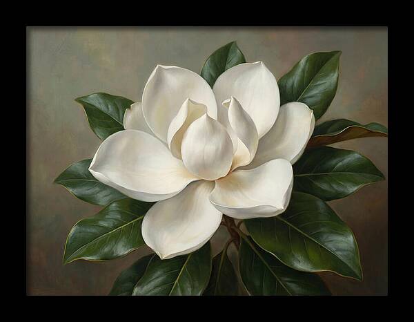 Magnificent White Magnolia