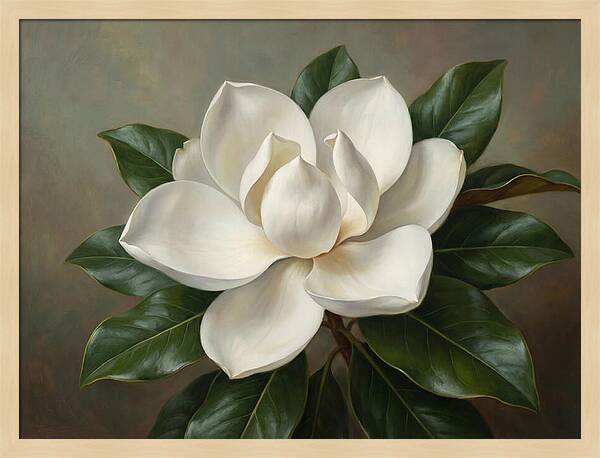 Magnificent White Magnolia