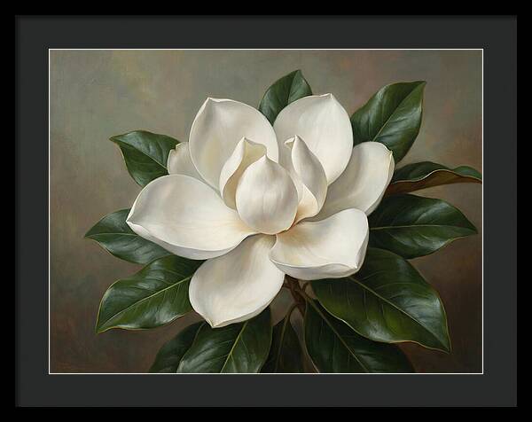Magnificent White Magnolia