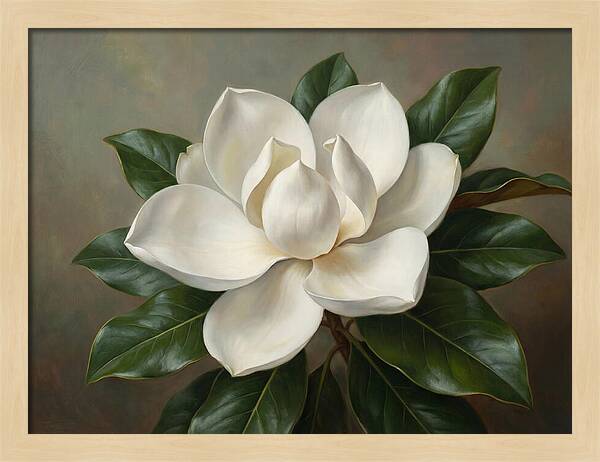 Magnificent White Magnolia