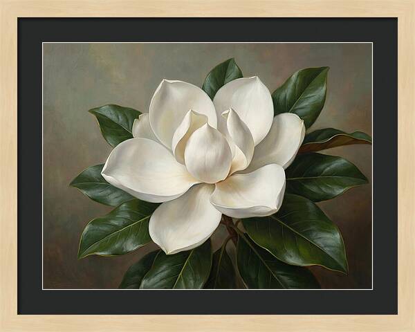 Magnificent White Magnolia