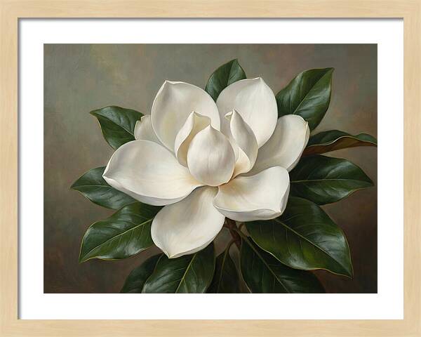 Magnificent White Magnolia