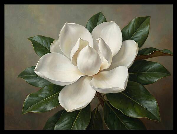 Magnificent White Magnolia
