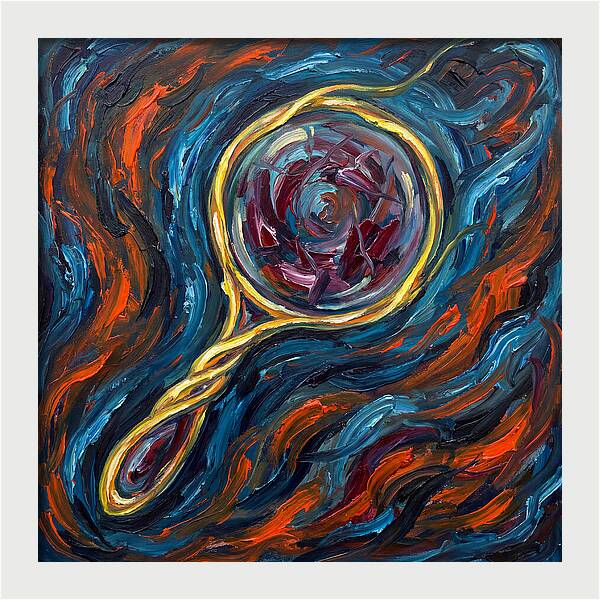 Magnifying Glass In Motion