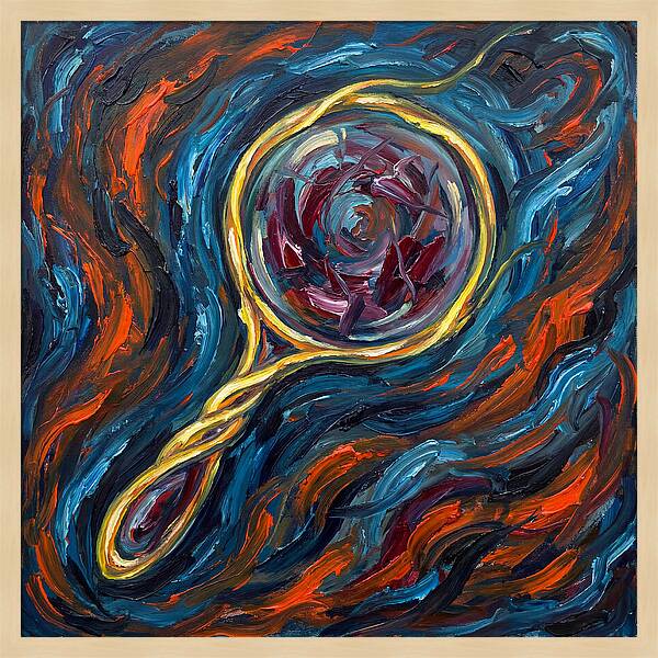 Magnifying Glass In Motion