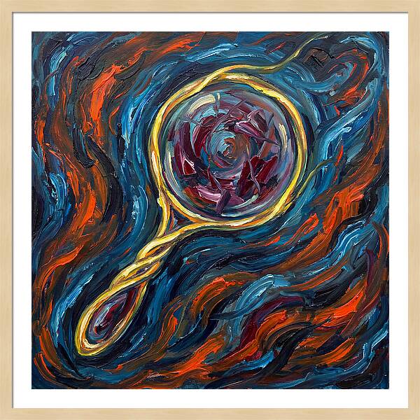 Magnifying Glass In Motion