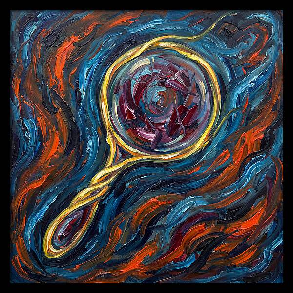 Magnifying Glass In Motion