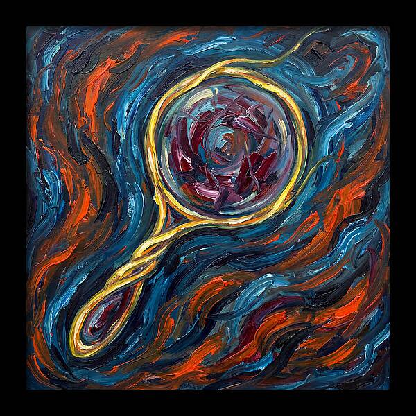 Magnifying Glass In Motion