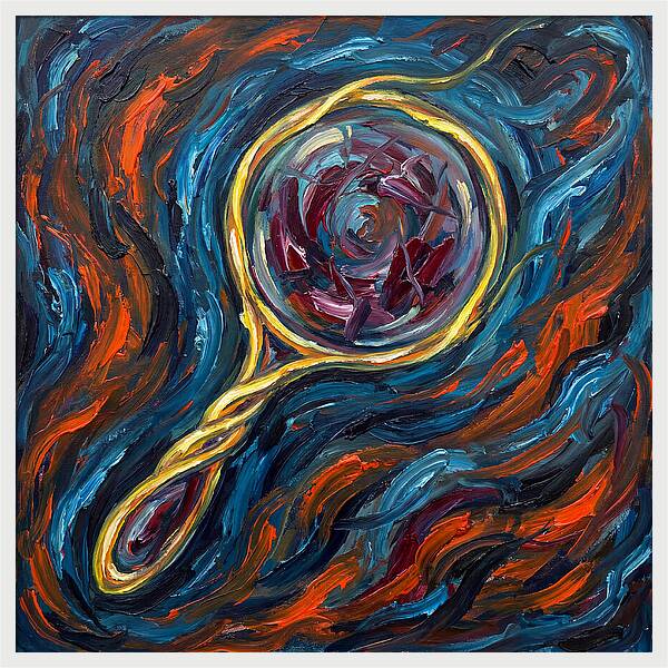 Magnifying Glass In Motion