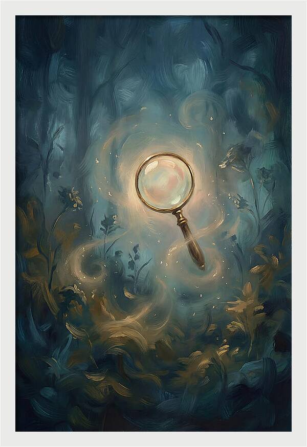 Magnifying Glass In Nature