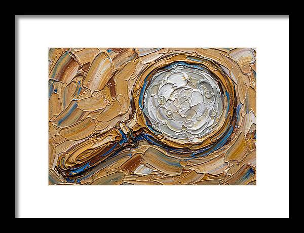 Magnifying Glass In Texture