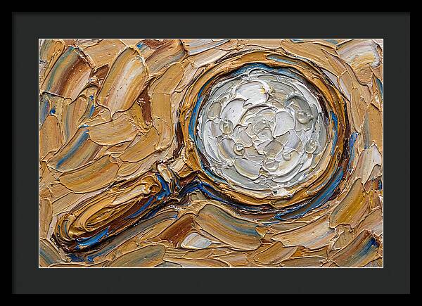 Magnifying Glass In Texture