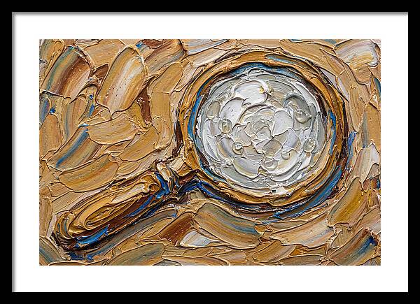 Magnifying Glass In Texture