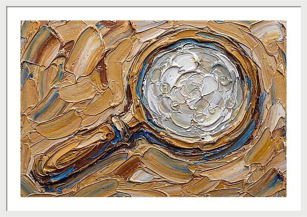 Magnifying Glass In Texture