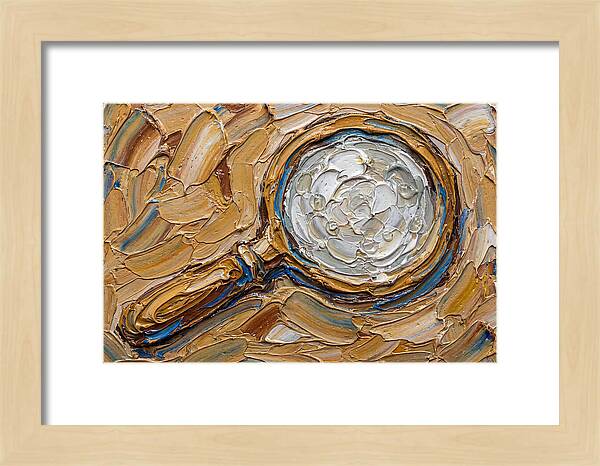 Magnifying Glass In Texture
