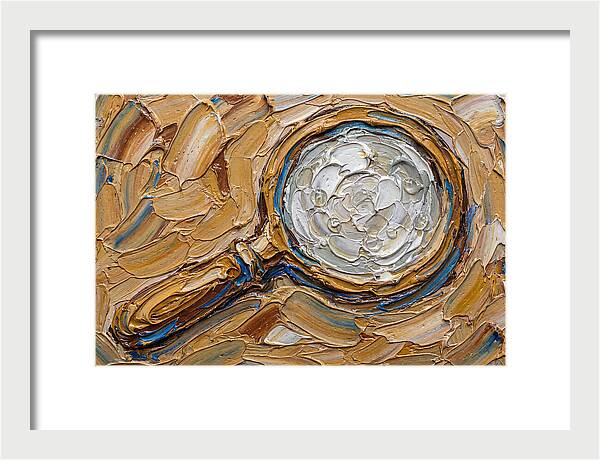 Magnifying Glass In Texture