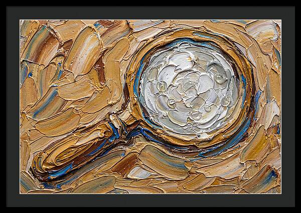 Magnifying Glass In Texture