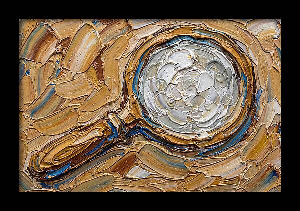 Magnifying Glass In Texture