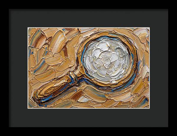 Magnifying Glass In Texture