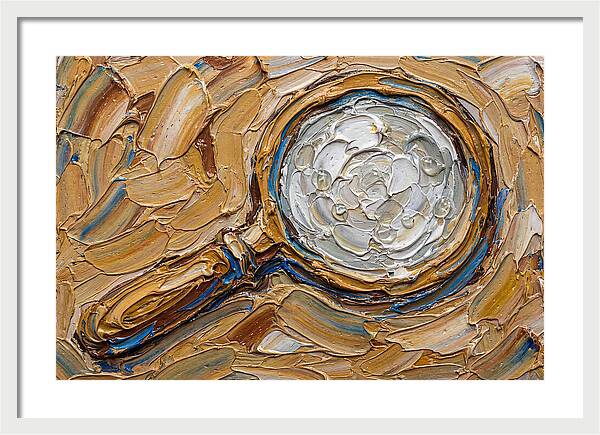 Magnifying Glass In Texture