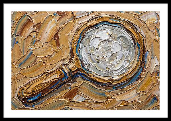 Magnifying Glass In Texture