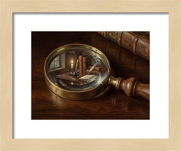 Magnifying Glass Reflection