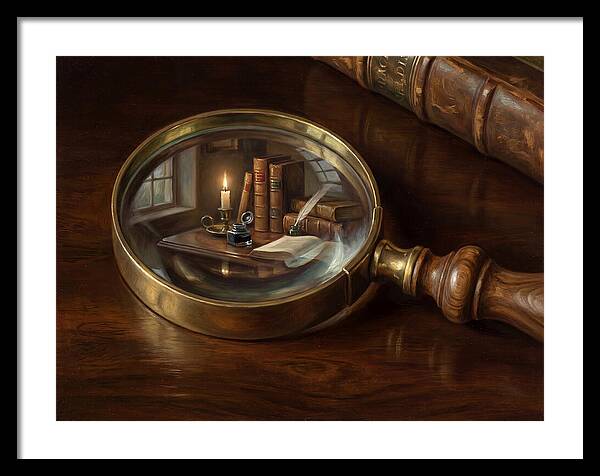 Magnifying Glass Reflection
