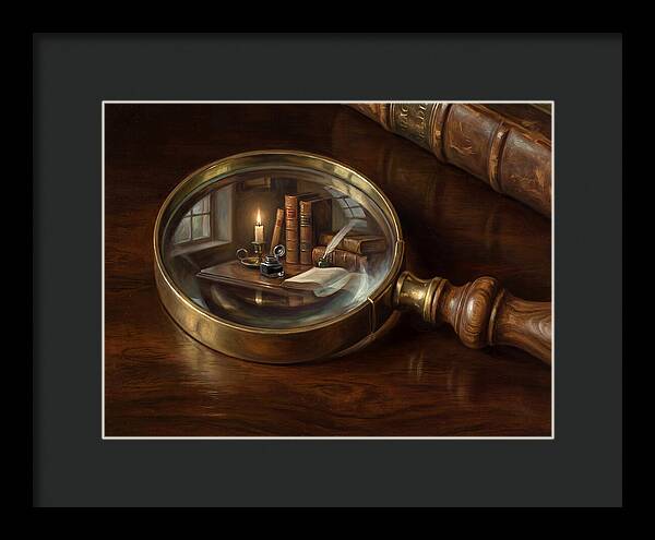 Magnifying Glass Reflection
