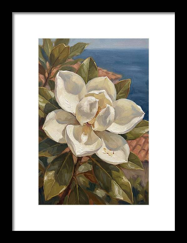 Magnolia Blossom By The Sea