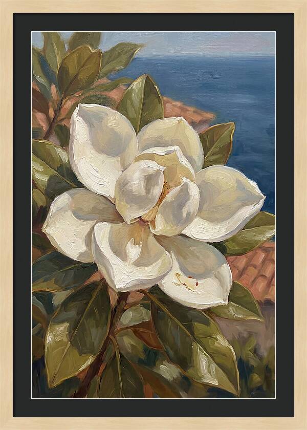 Magnolia Blossom By The Sea