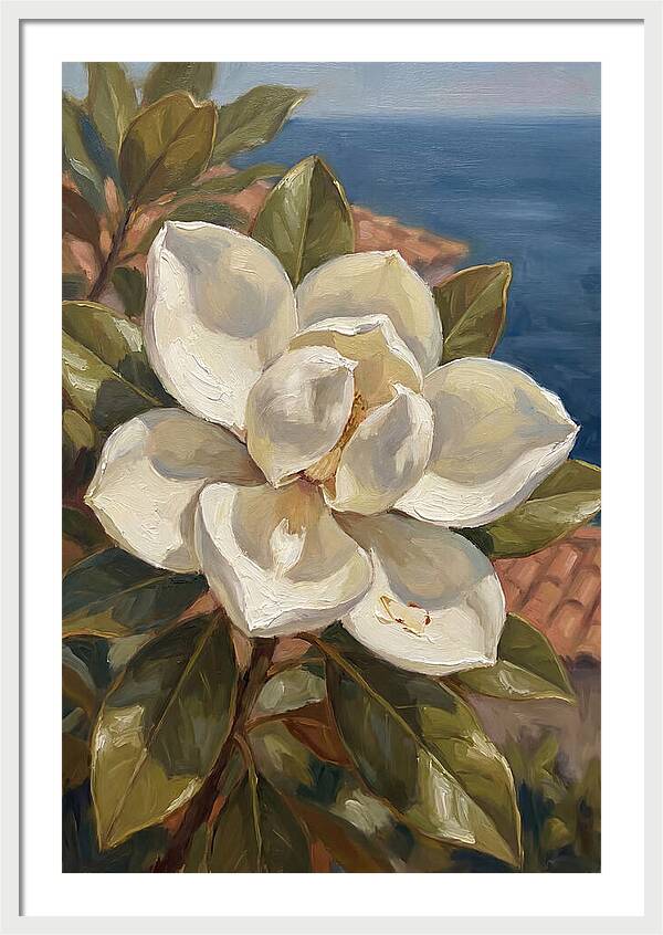 Magnolia Blossom By The Sea
