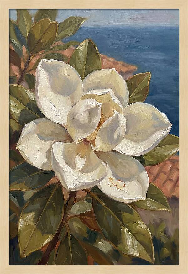 Magnolia Blossom By The Sea