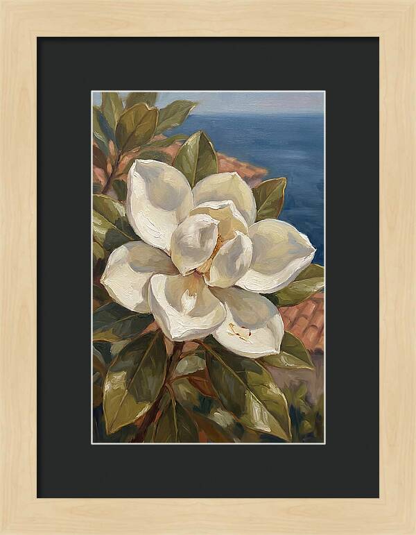 Magnolia Blossom By The Sea